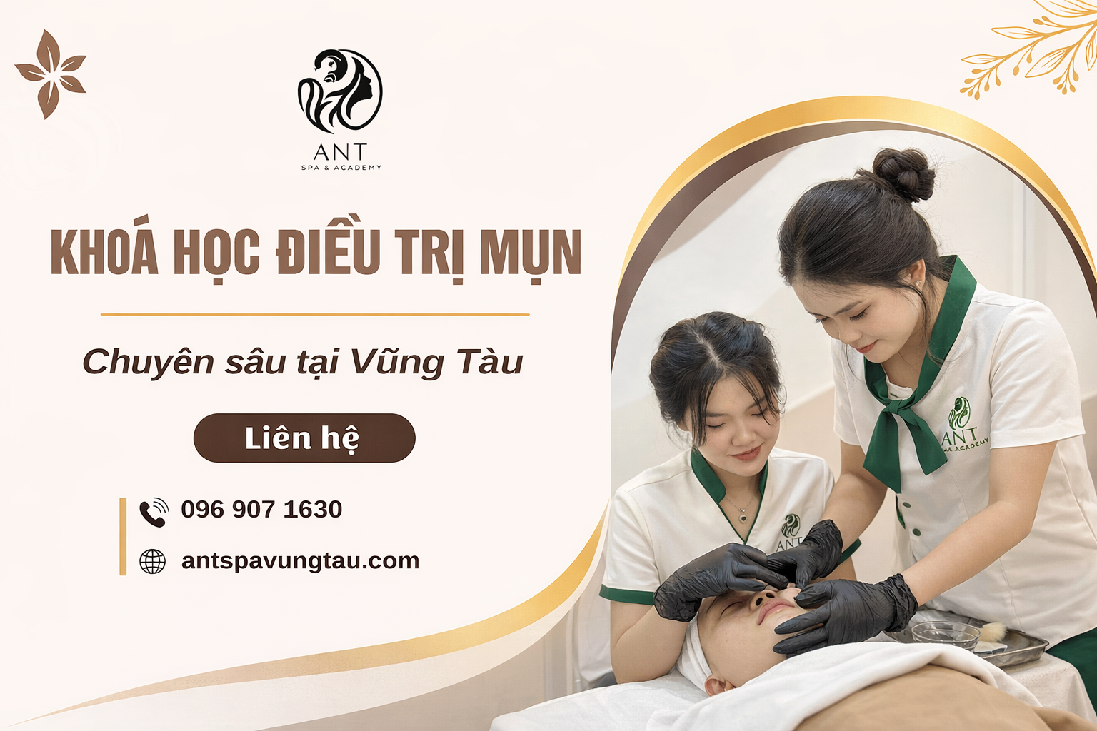 khóa học điều trị mụn Vũng Tàu