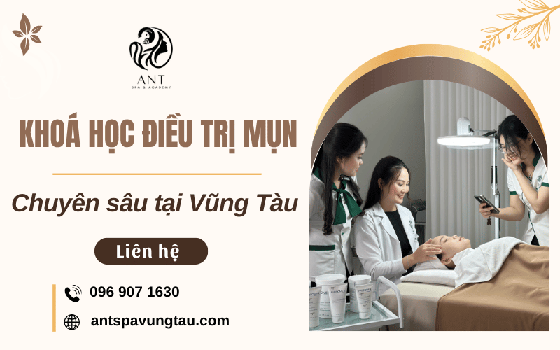 khóa học điều trị mụn Vũng Tàu