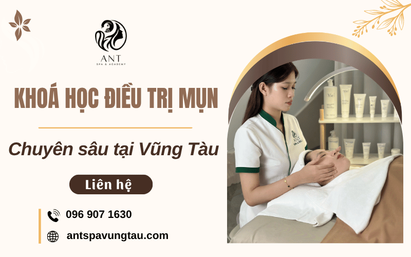 khóa học điều trị mụn Vũng Tàu