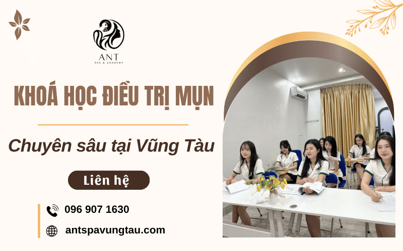 khóa học điều trị mụn Vũng Tàu