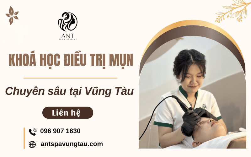 khóa học điều trị mụn Vũng Tàu