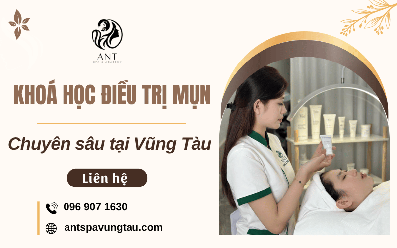khóa học điều trị mụn Vũng Tàu